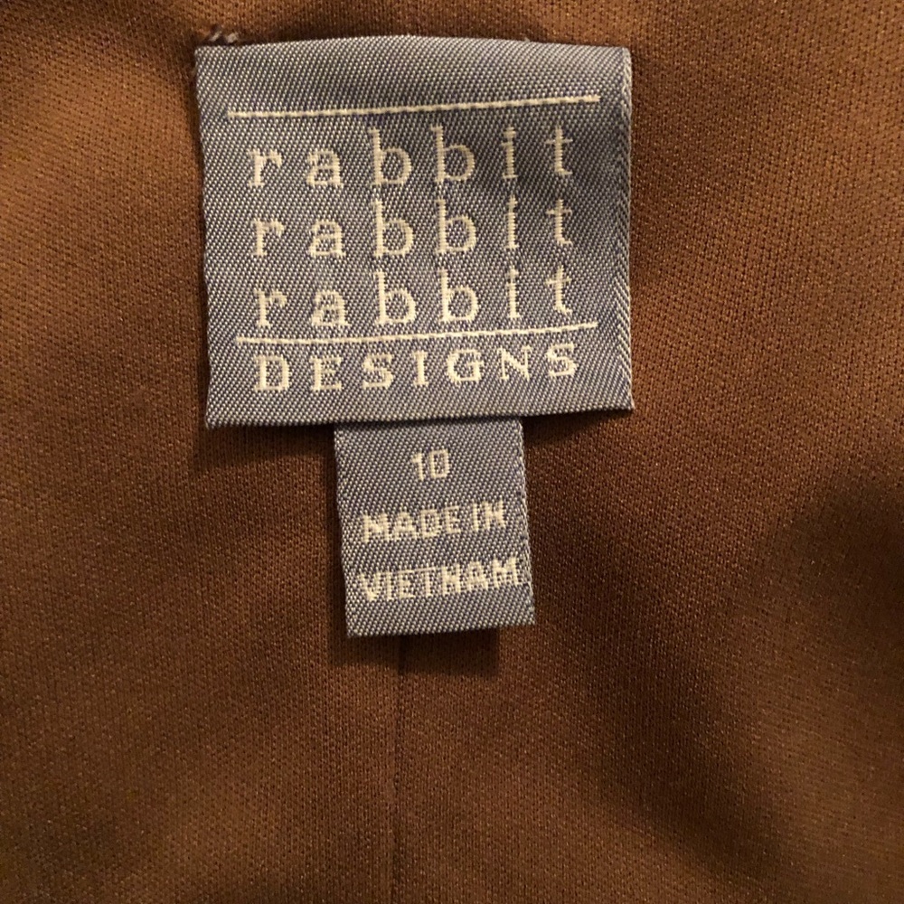 Rabbit Rabbit Rabbit Handkerchief Hem Floral Print - Picture 8 of 8